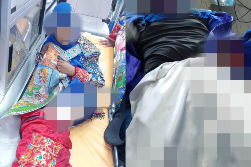 Deja cinco lesionados tradición de mosquetones, en Nativitas; una persona perdió la mano