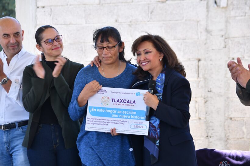 Arranque del programa baños dignos en Huamantla
