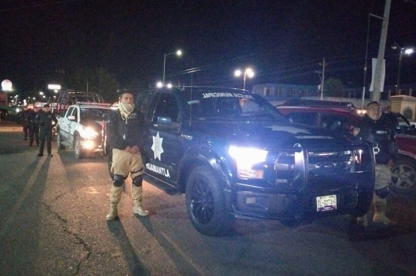 Operativo conjunto refuerza seguridad en Huamantla con saldo blanco