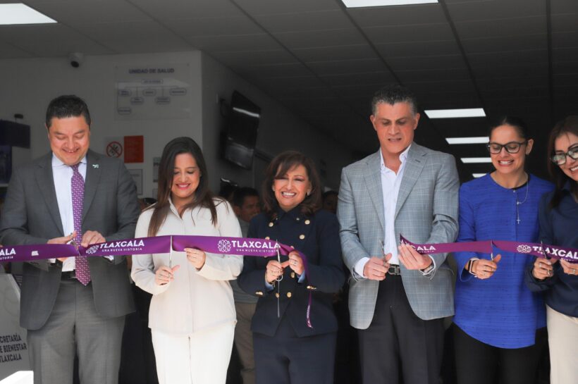 Inaugura Gobernadora Unidad de Bienestar Para tu Salud, número 15 en la capital Tlaxcalteca