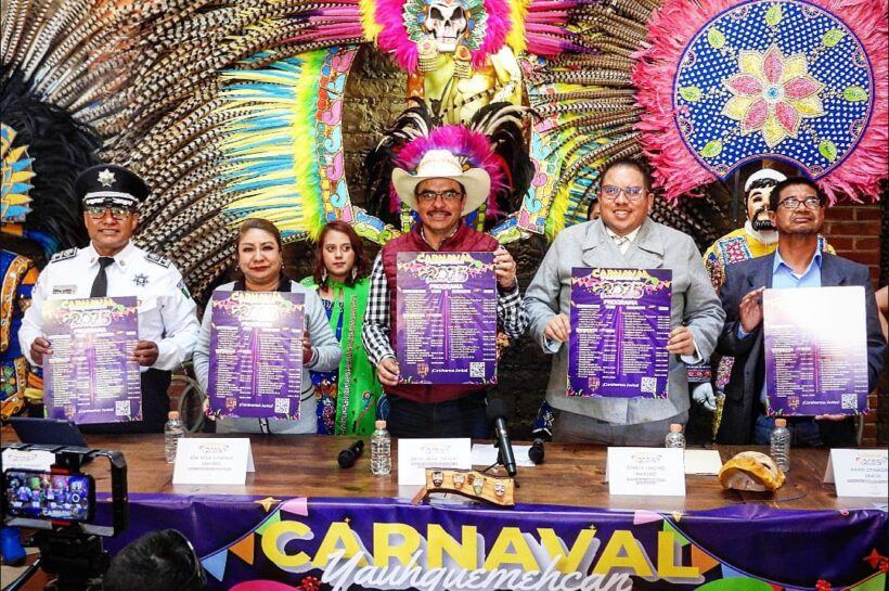 Presentan el Cartel del Carnaval de Yauhquemehcan 2025: “Dancemos Juntos”