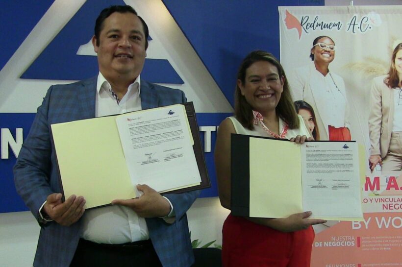 Canaco Tlaxcala y Redmuem renuevan convenio para fortalecer a mujeres empresarias