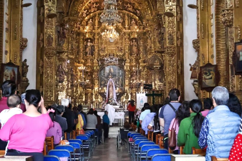 Devoción florece en mayo: fieles celebran a la Virgen de Ocotlán en Tlaxcala