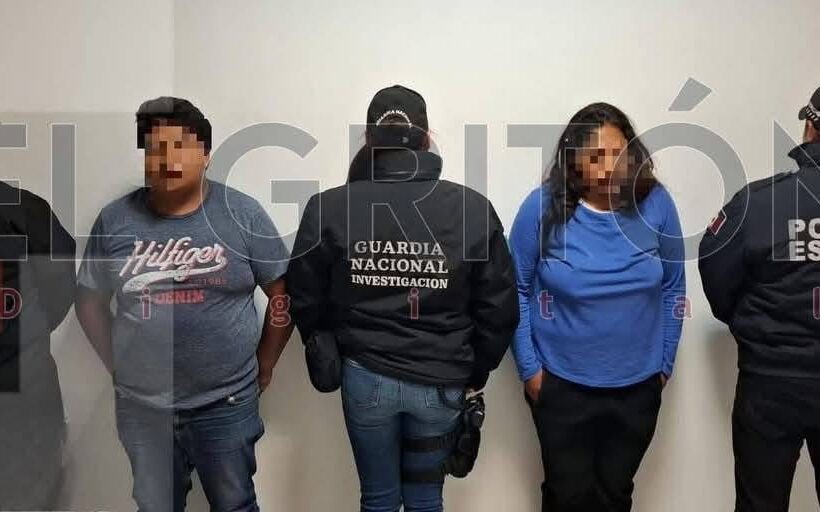 Detienen a pareja por vender drogas frente a la UATx en Contla