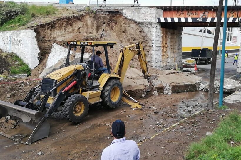 Mejoras que duelen: CAPAMH interrumpe servicio de agua en Huamantla por obras ferroviarias de Ferrosur