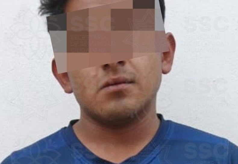 Asegura SSC a sujeto por presunta agresión sexual en Santa Cruz Tlaxcala
