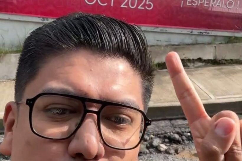 Covarrubias exhibe el desastre de calles y avenidas en Tlaxcala capital