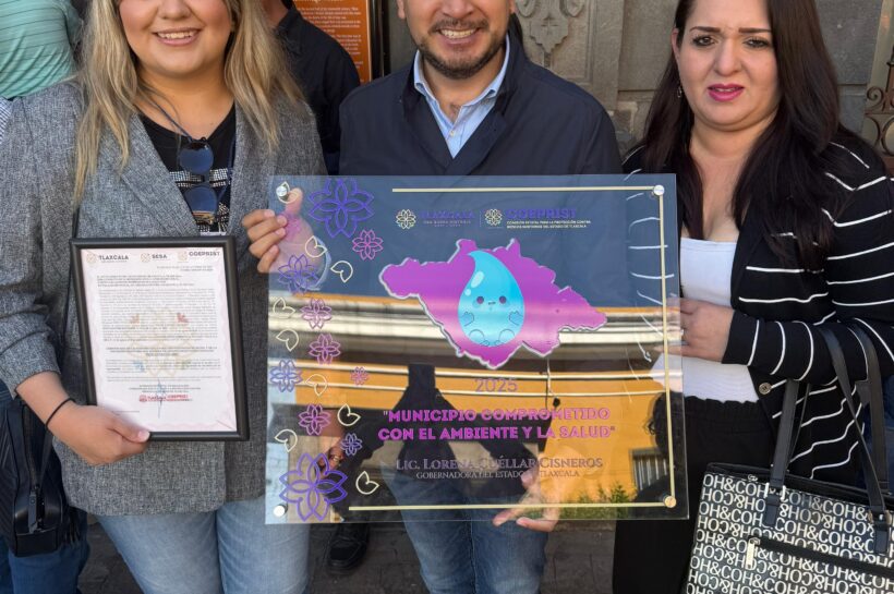 Huamantla recibe certificación por la calidad de su agua y reafirma su compromiso ambiental